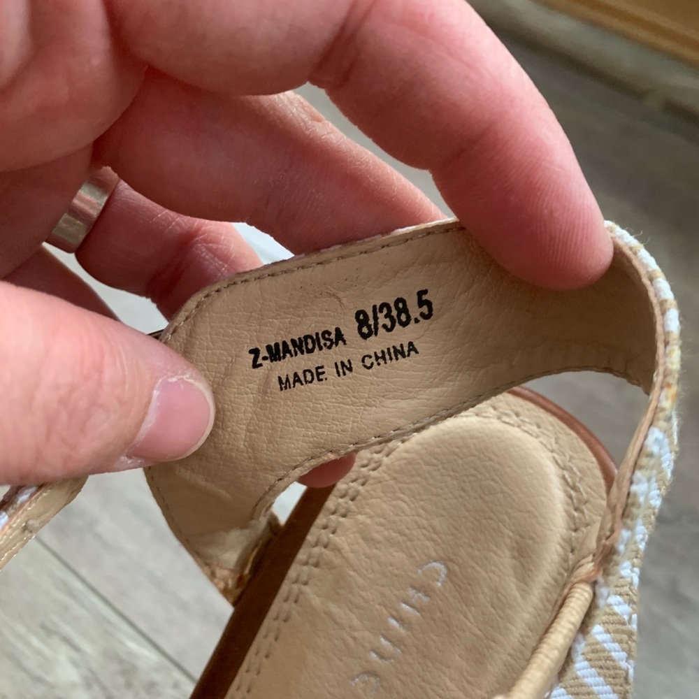 Chinese Laundry 5” cork wedge heels - size 8 - Picture 14 of 16
